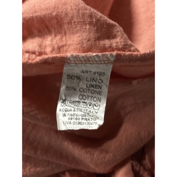 Acqua & Limone Florence Womens Linen Blend Wide Leg Pants Boho Size Small AO4004 - Picture 12 of 12